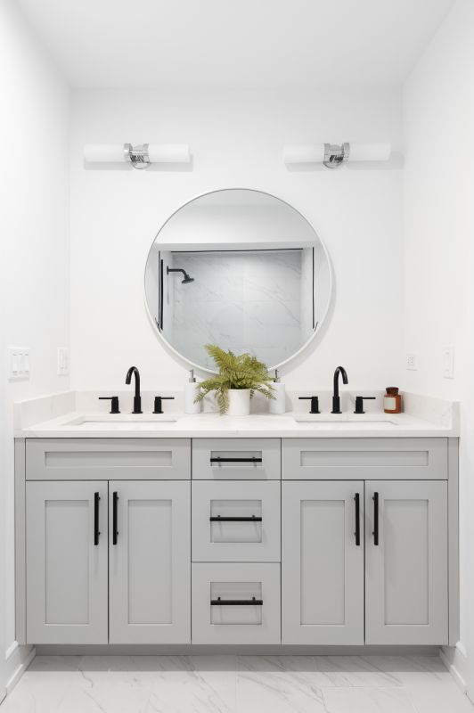 Vanity with Double Sinks